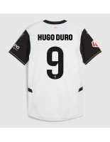 Valencia Hugo Duro #9 Hjemmedrakt 2024-25 Korte ermer